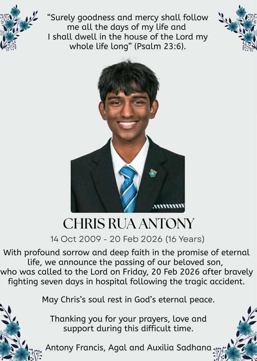 Chris Rua Antony Cause Of Death, Obituary: Victim Involved In Car Accident